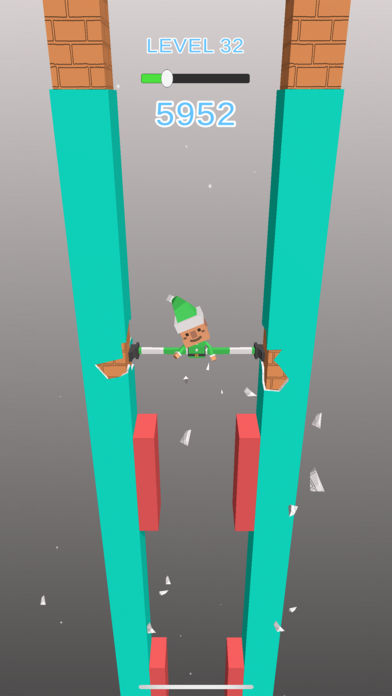 抖音小人用腿撑住墙游戏安卓版下载（Fracture Jump）图片3