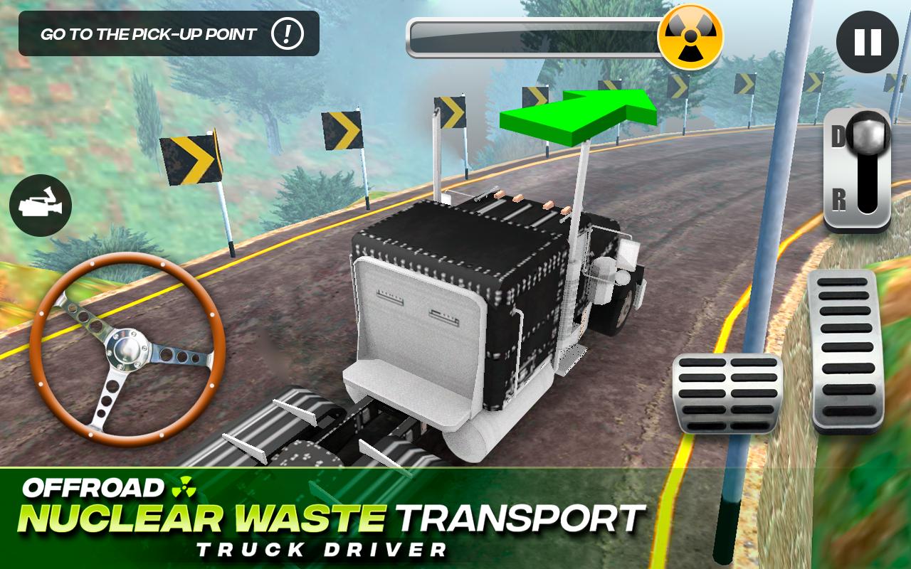 Offroad Nuclear Waste Transport游戏 screenshot 2