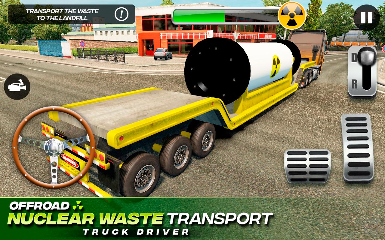 Offroad Nuclear Waste Transport游戏 screenshot 1