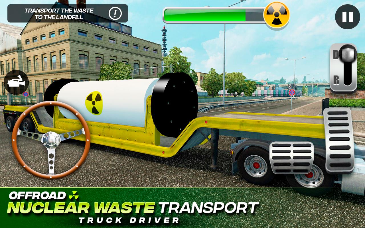 Offroad Nuclear Waste Transport游戏 screenshot 3