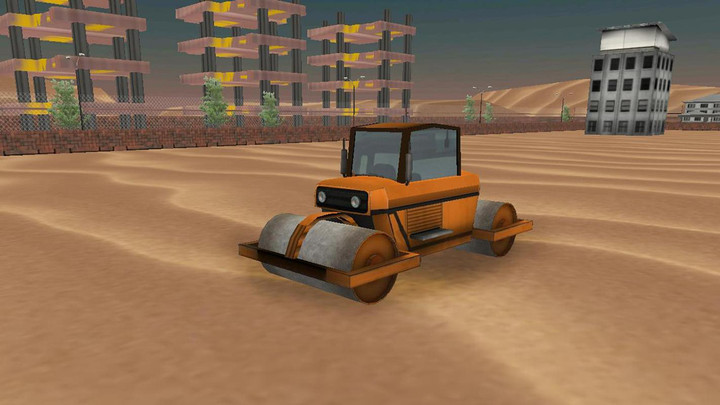 城市压路机驾驶游戏 screenshot 4