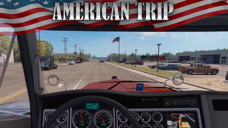 美国卡车模拟器游戏 screenshot 1