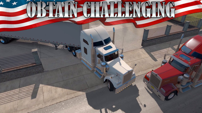 美国卡车模拟器游戏 screenshot 2