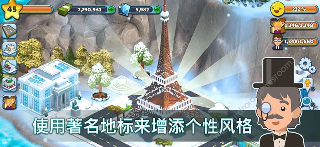 雪城冰雪村庄世界游戏图2