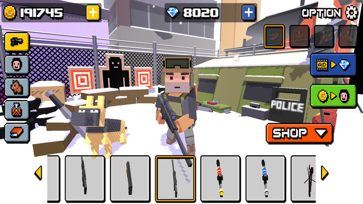 Cube Zombie Hunter游戏图3