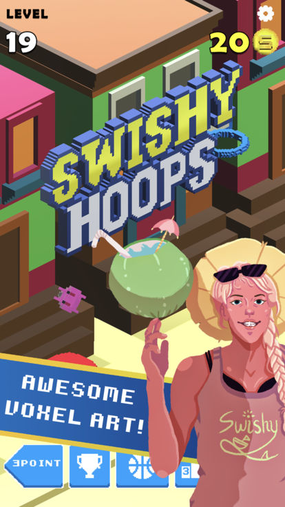 Swishy Hoops Master游戏图2