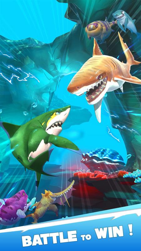 Hungry Shark Heroes游戏图5