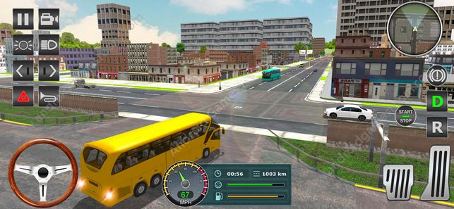真实公交车模拟3D游戏 screenshot 1