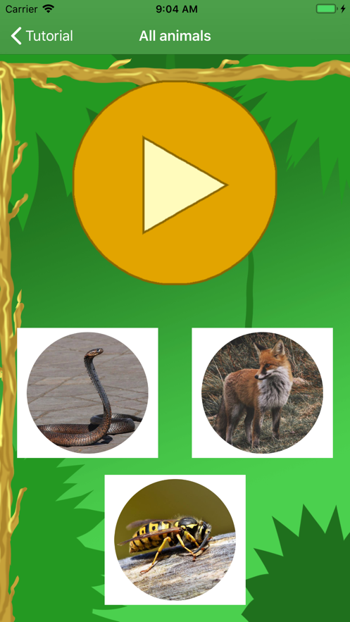 孩子们的动物声音游戏 screenshot 1