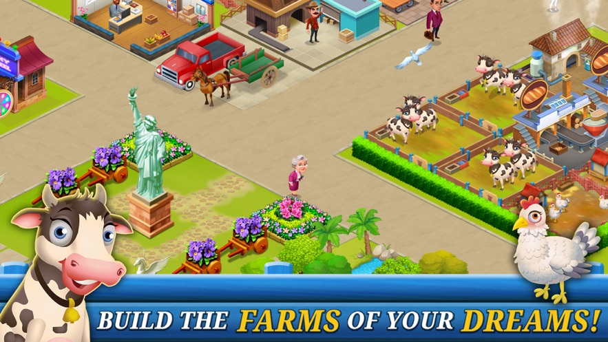 Supermarket City Farm Tycoon游戏图1