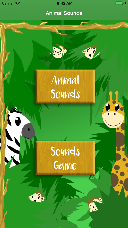 孩子们的动物声音游戏 screenshot 2