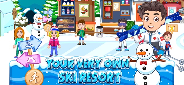 我的城市滑雪场游戏图5