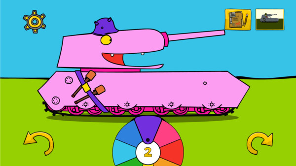 坦克世界着色游戏 screenshot 2