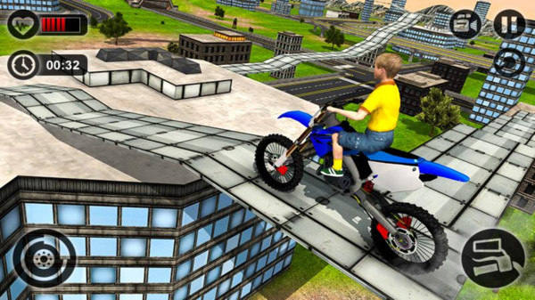 儿童摩托车特技骑士3D游戏 screenshot 1