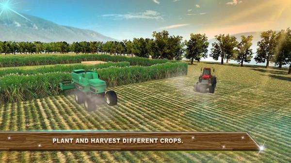 农业拖拉机3D游戏 screenshot 1