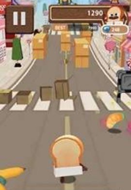 跑跑面包人游戏 screenshot 3