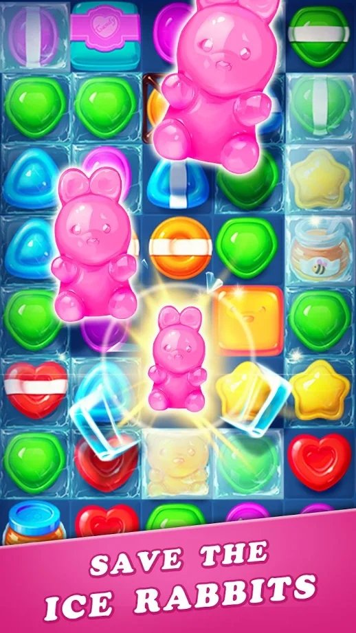 糖果炸弹粉碎游戏 screenshot 3