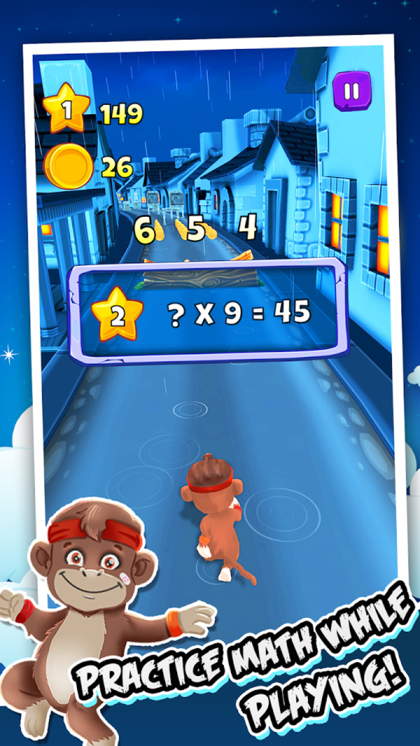 数学无尽冒险游戏 screenshot 1