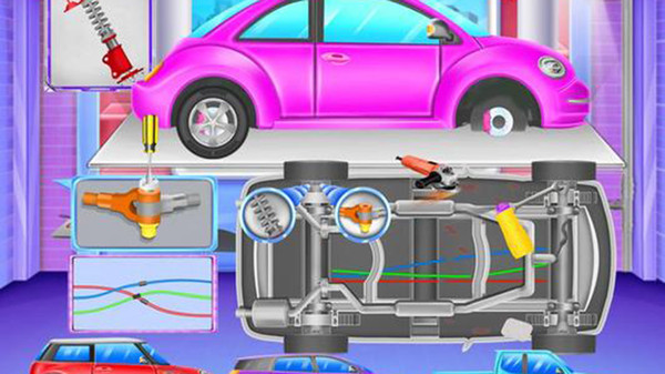 超级洗车和修理游戏 screenshot 3