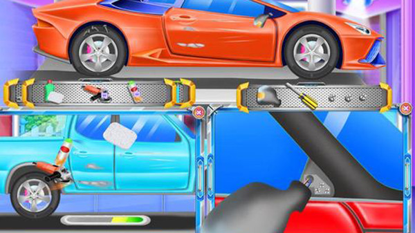 超级洗车和修理游戏 screenshot 4