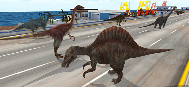 侏罗纪恐龙竞赛热游戏 screenshot 3