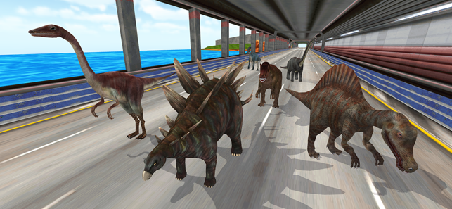 侏罗纪恐龙竞赛热游戏 screenshot 4