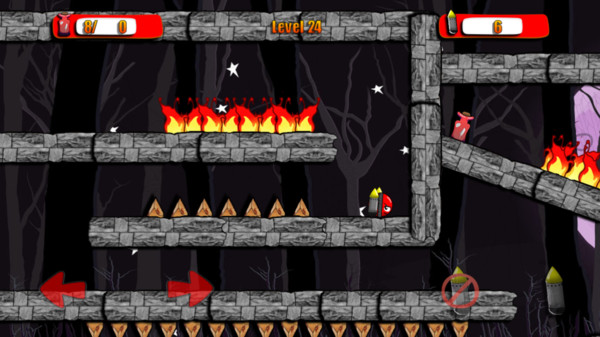 火箭红球游戏 screenshot 2