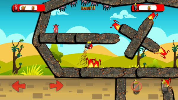 火箭红球游戏 screenshot 3