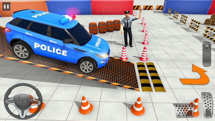 预先警察停车场游戏图2