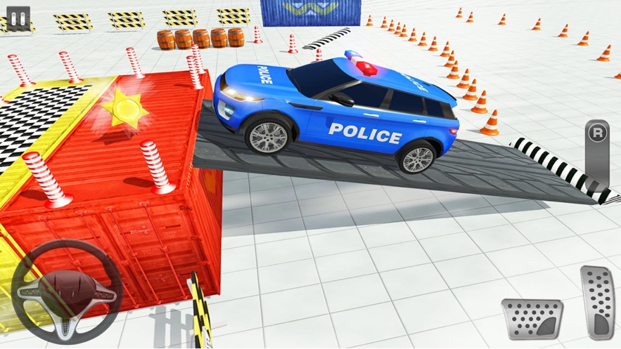预先警察停车场游戏图3