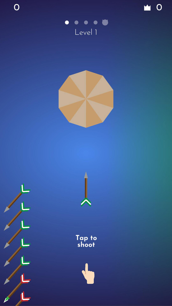 分裂箭头游戏 screenshot 3