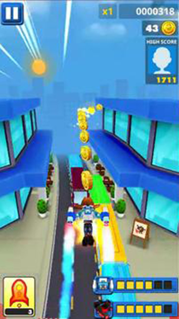 草莓公主地铁跑酷游戏 screenshot 1
