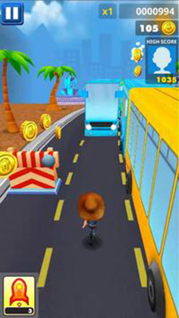 草莓公主地铁跑酷游戏 screenshot 4