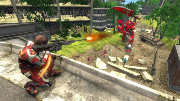 狙击手机器人游戏 screenshot 4