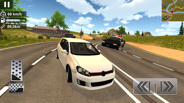 城市汽车驾驶模拟3D游戏 screenshot 4
