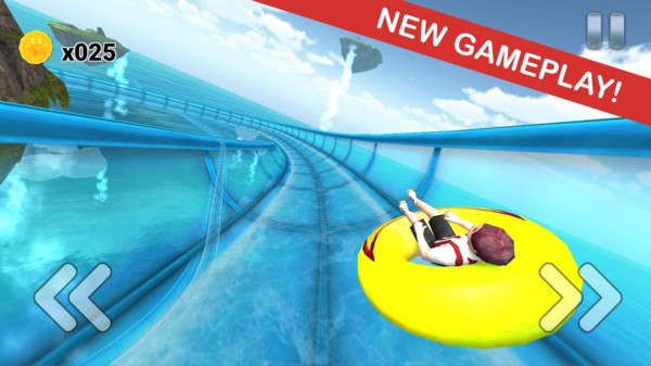 水滑下坡运动游戏 screenshot 1