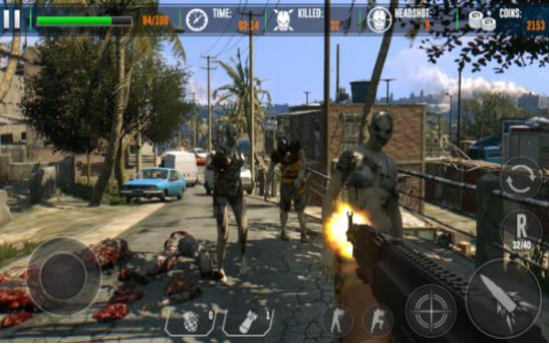 僵尸猎手死亡射击3D游戏 screenshot 3