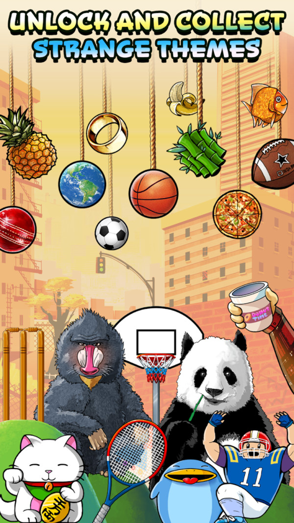 断绳篮球游戏 screenshot 2