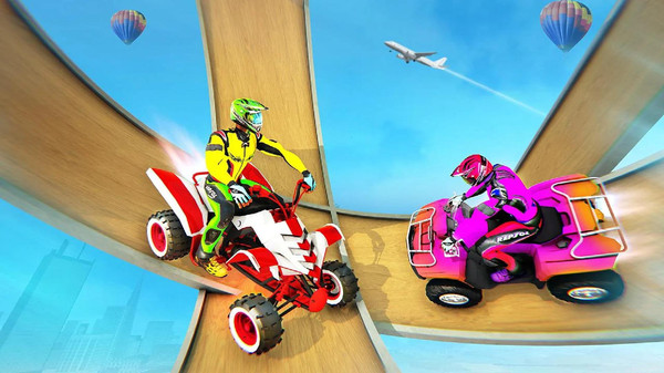 四轮摩托车特技驾驶游戏 screenshot 3