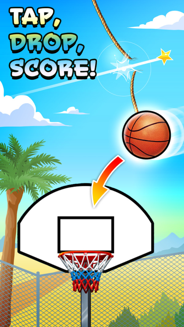 断绳篮球游戏 screenshot 3