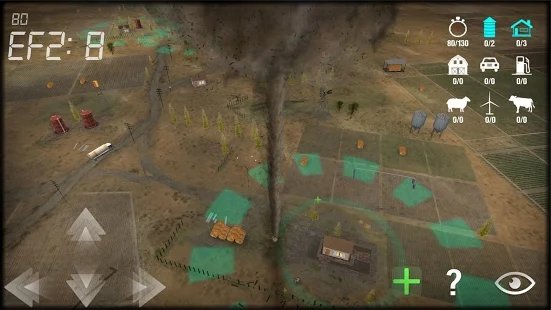 龙卷风袭击区游戏 screenshot 1