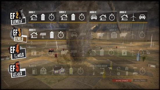 龙卷风袭击区游戏 screenshot 3