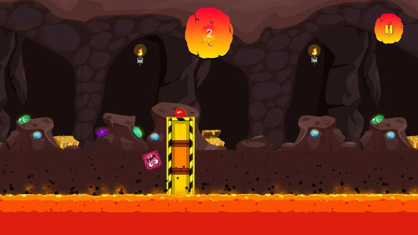 熔岩洞穴怪兽游戏 screenshot 3