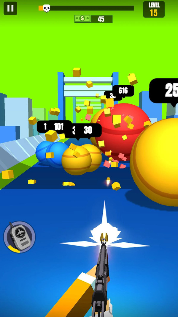火枪与球游戏 screenshot 1