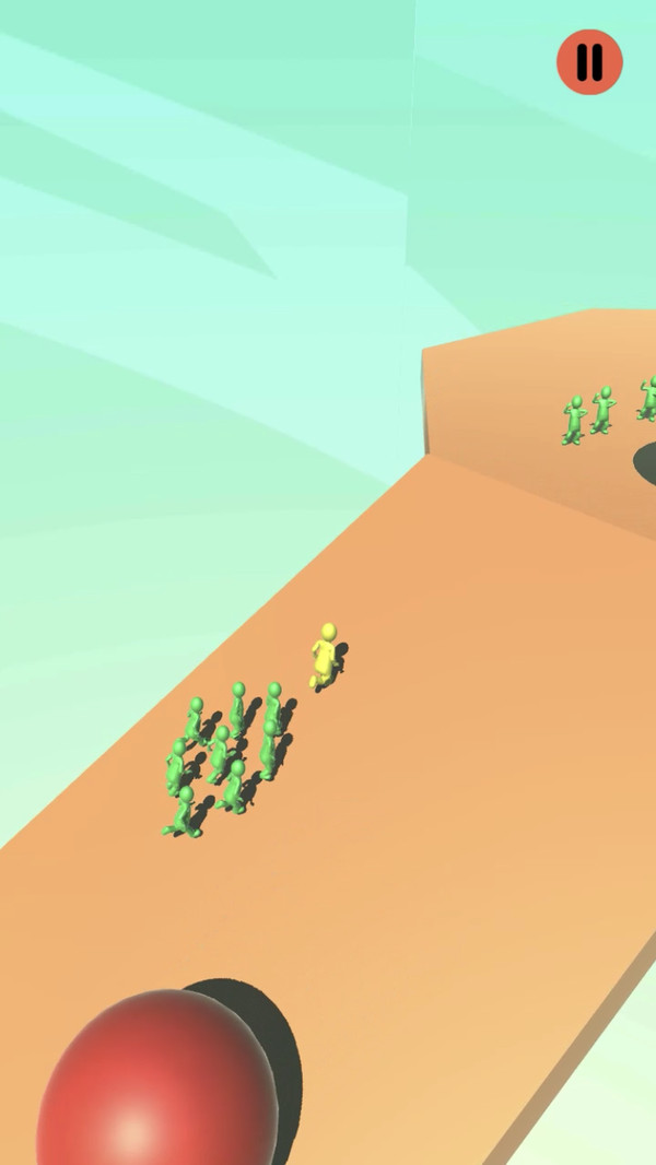 人类奔跑3D游戏 screenshot 1