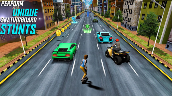 高速公路特技比赛游戏图3