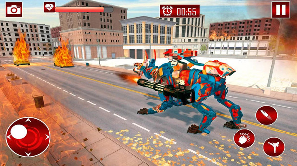 警犬变形机器人游戏 screenshot 2