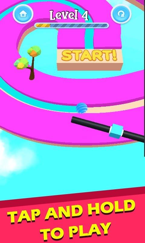 线球颜色之路游戏 screenshot 2