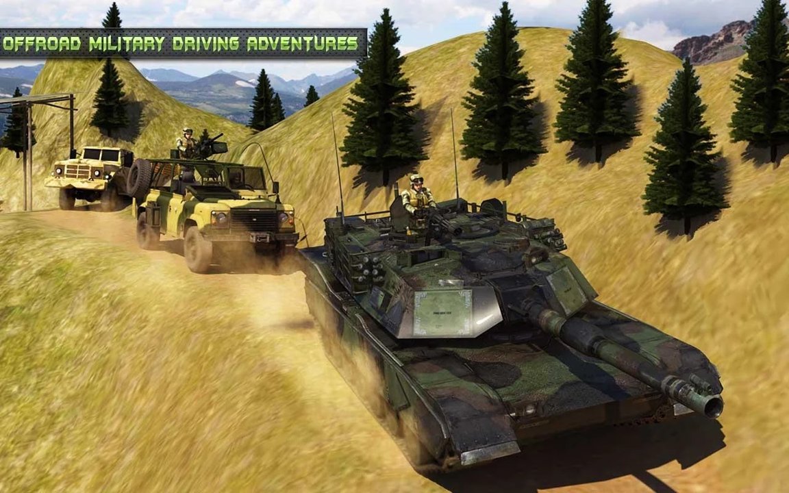 越野陆军运输车游戏 screenshot 2
