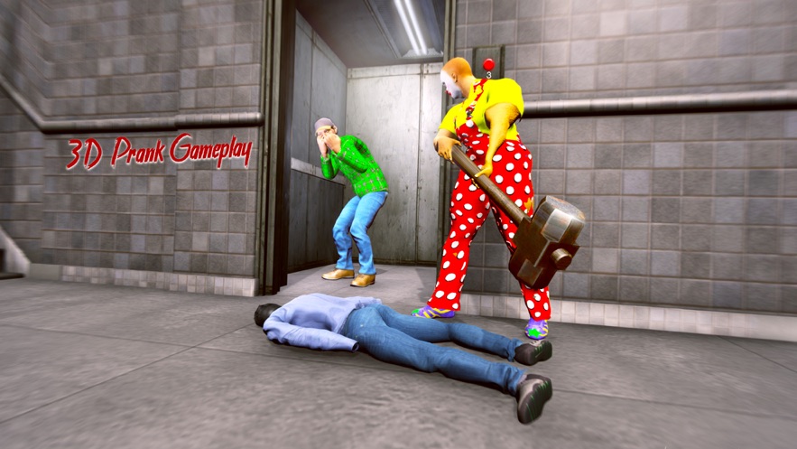 杀手小丑生存模拟帮派袭击2020游戏 screenshot 4